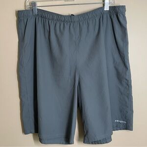 Patagonia Shorts Mens XL Gray Lightweight Running Quick Dry Polyester STY24860